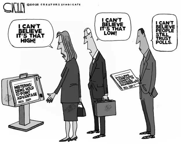 Editorial cartoon for Oct. 24, 2026